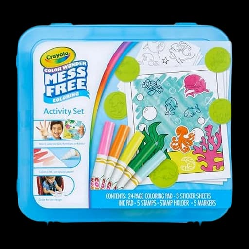 Crayola Color Wonder Mess-Free Coloring Activity Set with Carrying Case