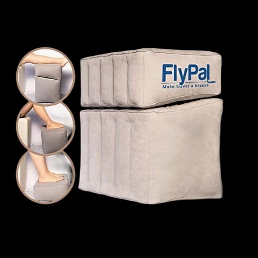 Flypal Inflatable Foot Rest for Kids (Airplane Travel Bed)