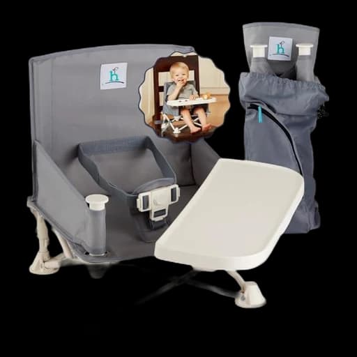 Hiccapop OmniBoost Travel Booster Seat with Tray