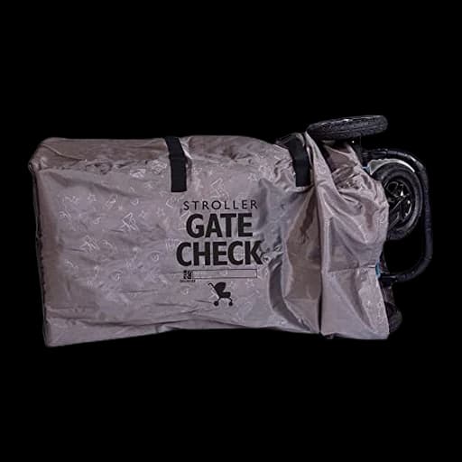 J.L. Childress Deluxe Gate Check Bag for Strollers, Grey