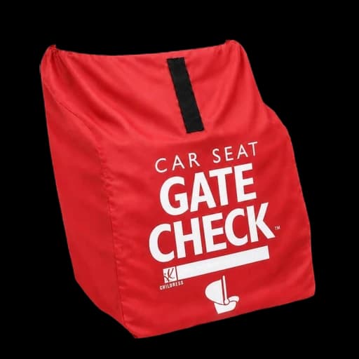 J.L. Childress Gate Check Travel Bag for Car Seats & Infant Carriers, Red