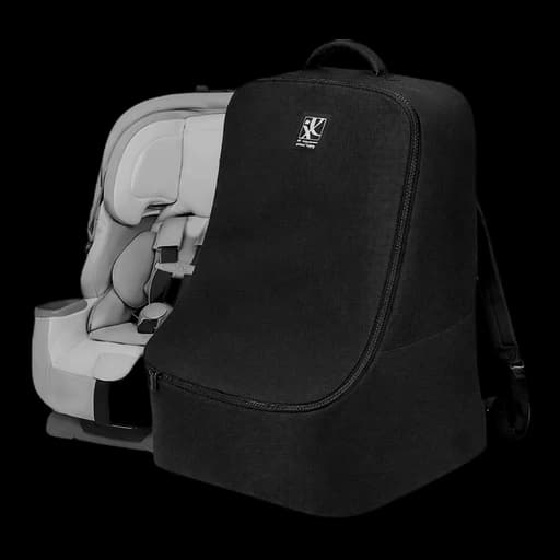 J.L. Childress Padded Backpack Car Seat Travel Bag - Ultimate, Black