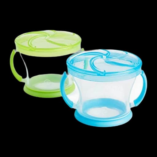 Munchkin Snack Catcher Toddler Snack Cups, 2 Pack
