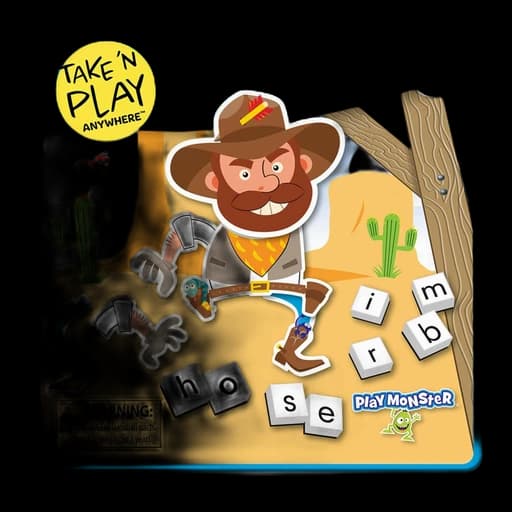 PlayMonster Take 'N' Play Anywhere Hangman Travel Game