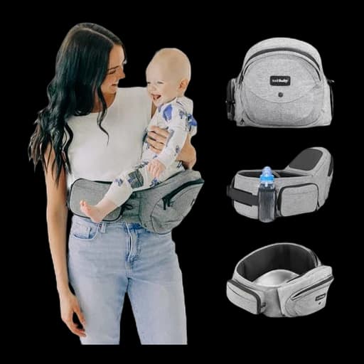 Tushbaby Hip Seat Carrier (Grey)