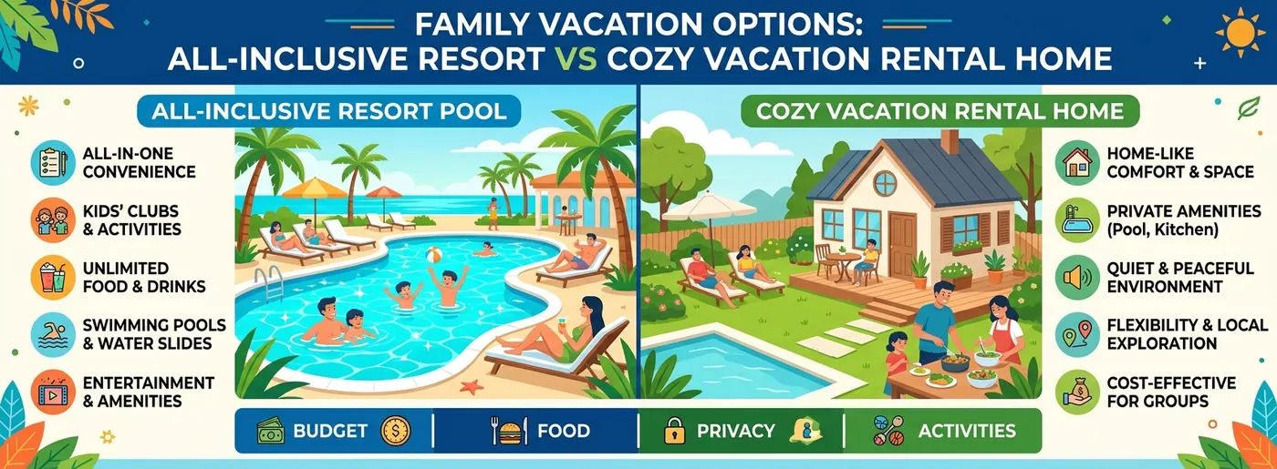 All-Inclusive Resort vs Airbnb: Which Is Better for Family Vacations?