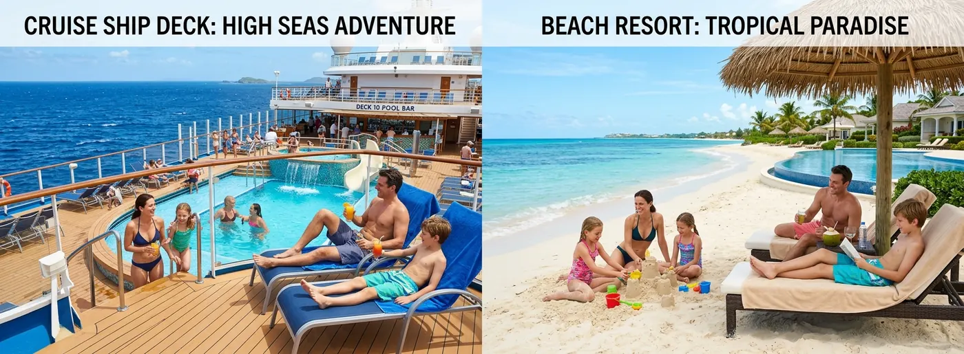 Family Cruise vs Resort Vacation: Which Delivers More Value?
